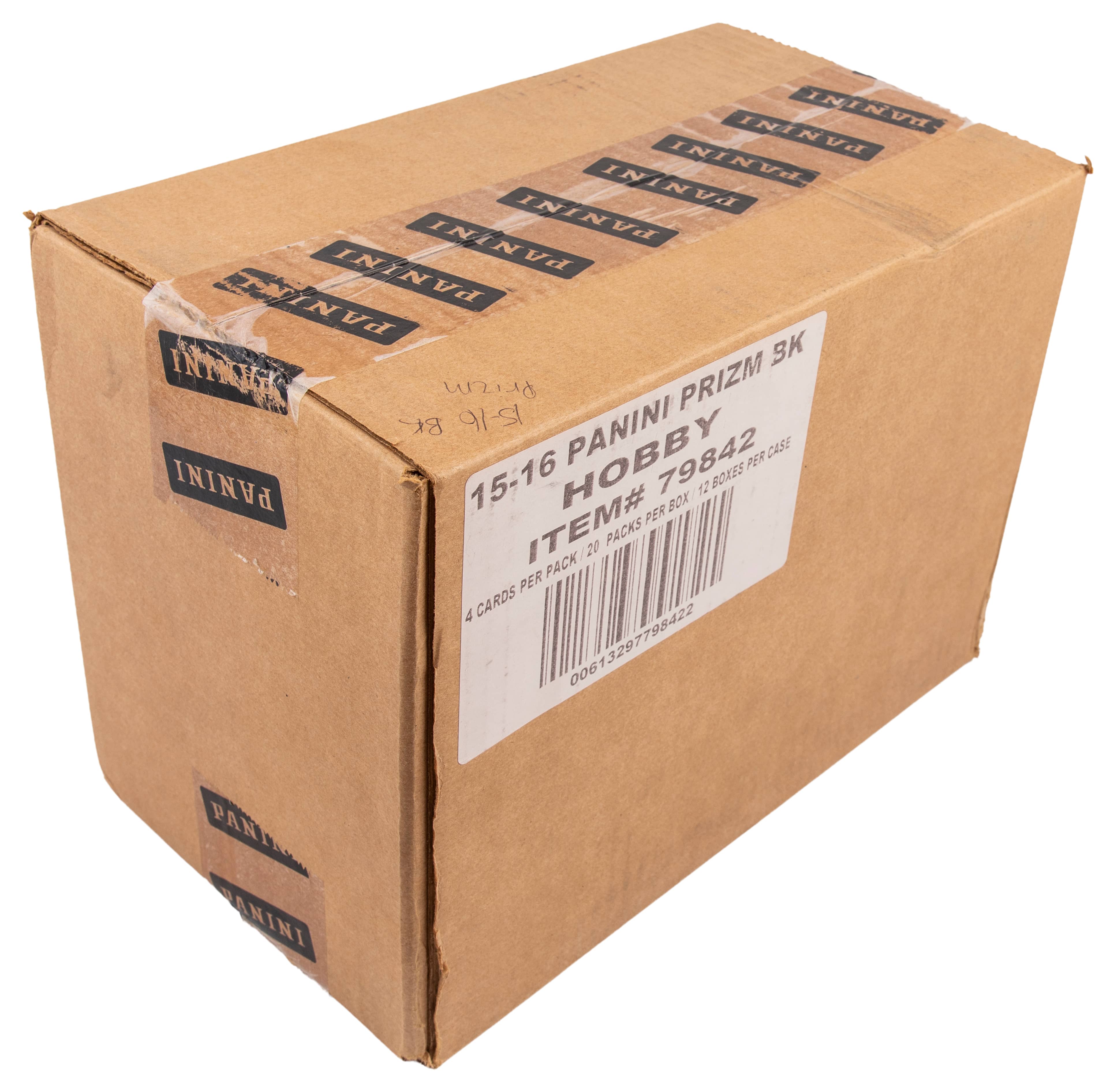 2015-16 Panini Prizm Basketball Factory-Sealed Hobby Case (12 Boxes) - Possible Nikola Jokic, Devin Booker, Karl-Anthony Towns Rookie Cards
