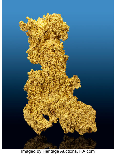 Crystalline Gold 16 to 1 Mine (Sixteen-to-One Mine; Original Sixteen-to-One Mine) Alleghany, Alleghany District (Forest District) Sierra Co., California, USA
