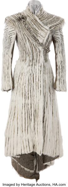 Daenerys Targaryen (Emilia Clarke) Frozen Lake Ensemble from Game of Thrones (HBO® Original 2011-2019, Season 7). (Total: 2 Items)
