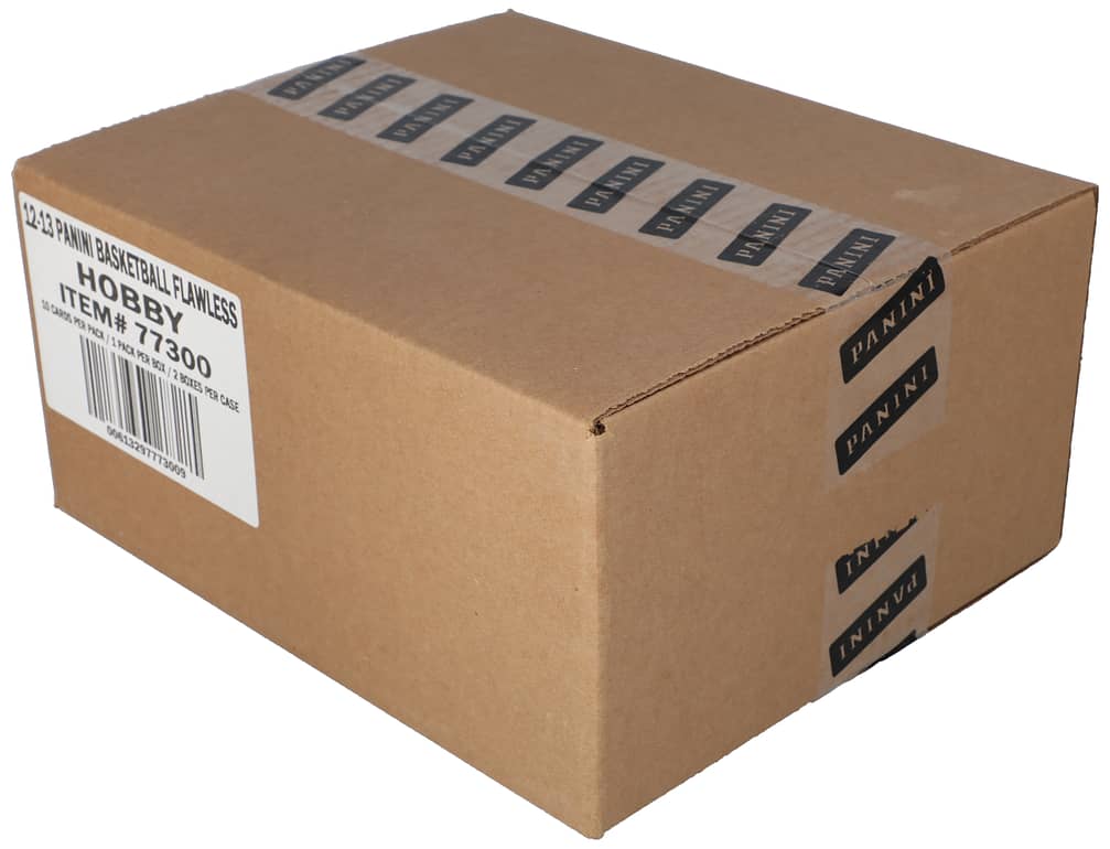 2012-13 Panini Flawless Basketball Factory-Sealed Hobby Case (2 Boxes) - Possible Damian Lillard, Anthony Davis, Kawhi Leonard Rookie Cards