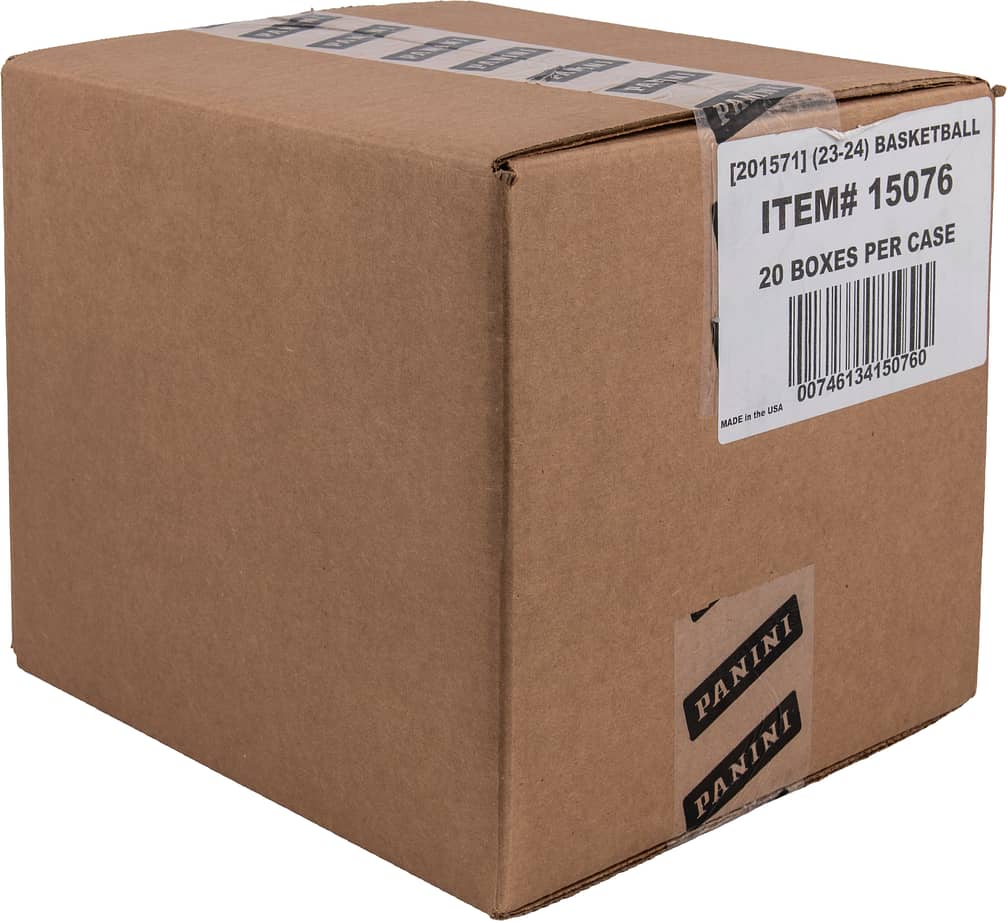 2023-24 Panini Prizm Basketball Factory-Sealed Fast Break Case (20 Boxes) - Possible Victor Wembanyama, Amen Thompson, Brandon Miller Rookie Cards